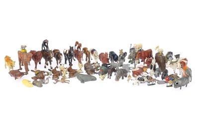 Lot 437 - Good selection of Britains Metal Animals