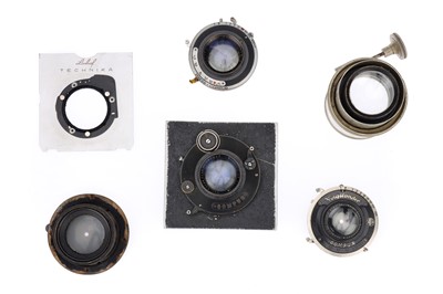 Lot 865 - A Mixed Collection of Large and Medium Format Lenses