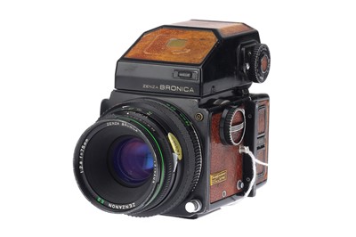 Lot 731 - A Zenza Bronica Twentieth Anniversary ETRS Medium Format Camera