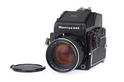 Lot 318 - A Mamiya m645 1000S Medium Format SLR Camera