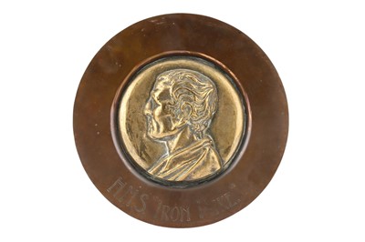 Lot 363 - Commemorative bronze Medallion "Iron Duke" 