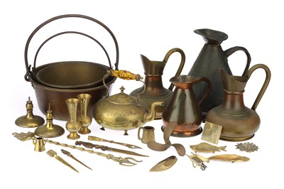 Lot 9 - Assorted Brass and Copper ware