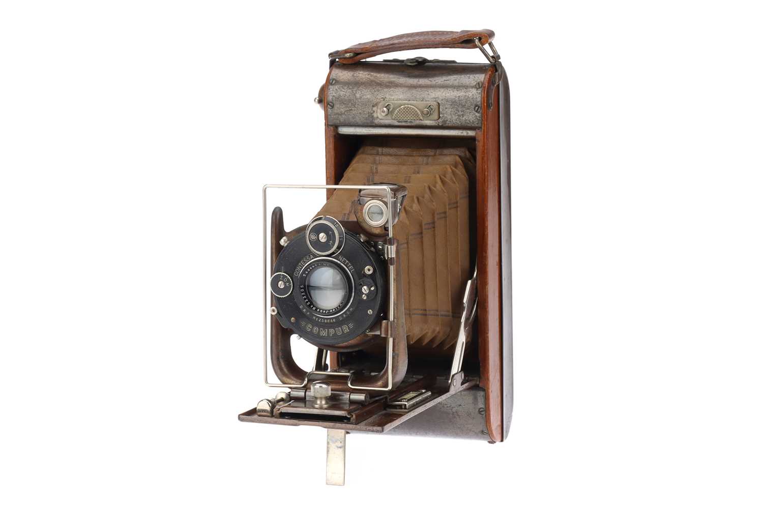 Lot 746 - A No.12 Ensign Watch Pocket Carbine Tropical Model Folding Camera