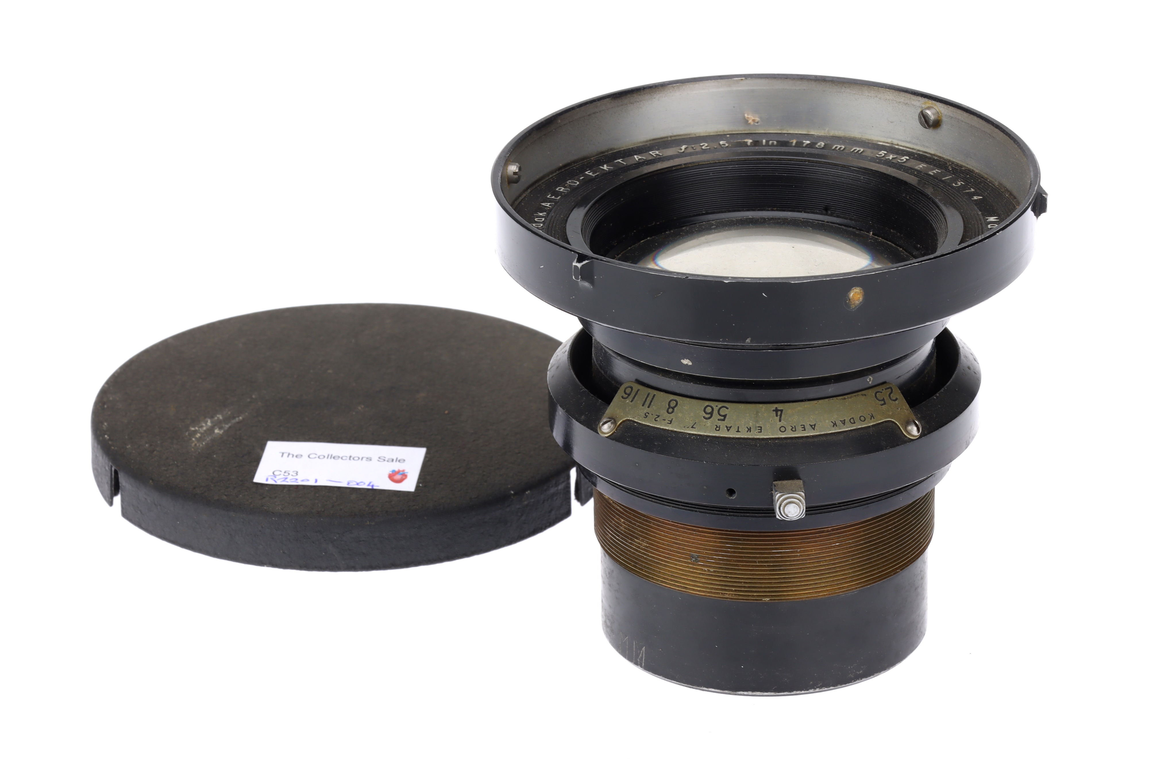 Objectif Grand Format Aero Ektar 178mm F/2.5 Pour Chambre Graflex Speed Graphic Anniversary - Neuf