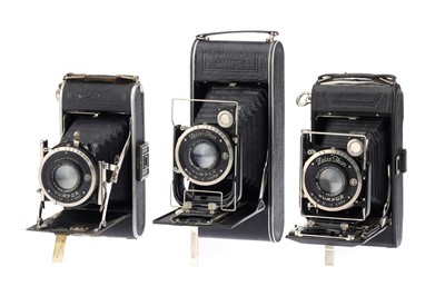 Lot 792 - A Selection of Three Folding Cameras