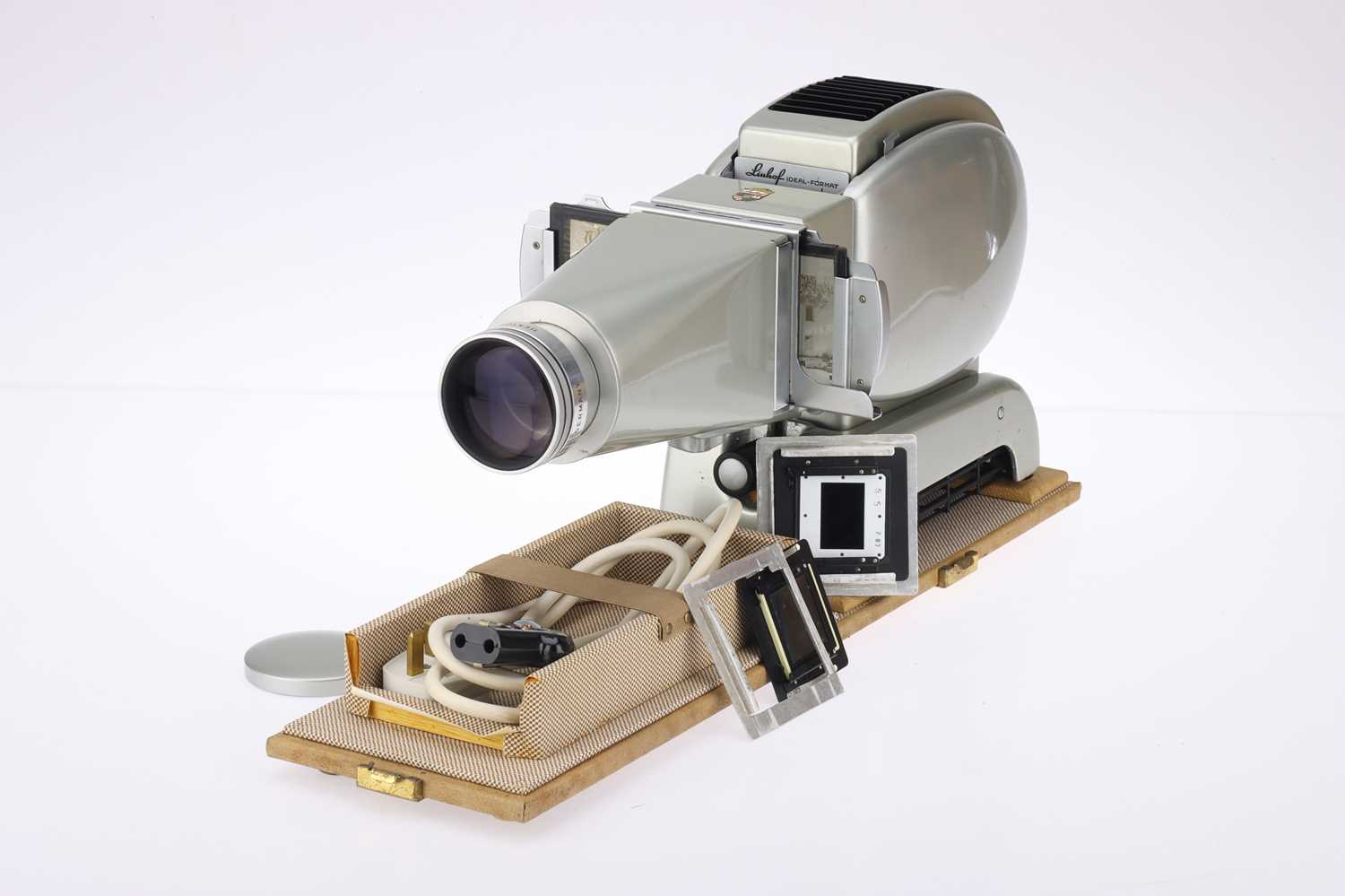 Lot 49 A Linhof 6x6 Medium Format Projector,