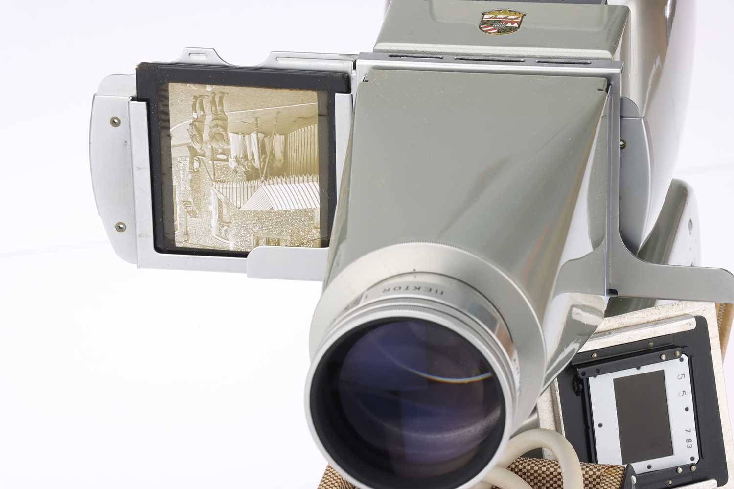 Lot 49 A Linhof 6x6 Medium Format Projector,