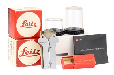 Lot 896 - A Selection of Empty Leitz Boxes and Accessories