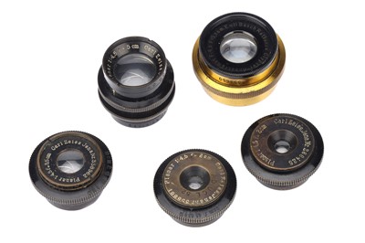 Lot 195 - Unusual Collection of Miniature Microscope Photographic Lenses
