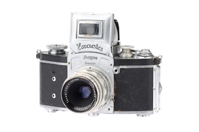 Lot 812 - A Jhagee Kine Exakta (Exacta) Model C 35mm SLR Camera