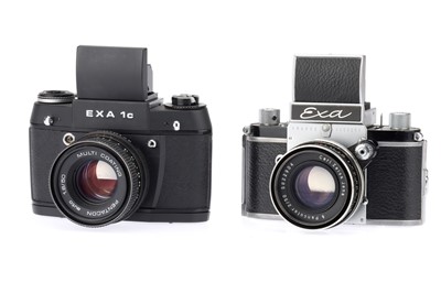 Lot 640 - An Ihagee Exa 1c 35mm SLR Camera