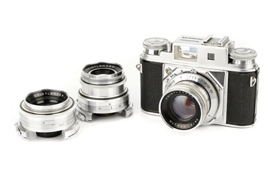 Lot 273 - A Voigtlander Prominent II Rangefinder Camera