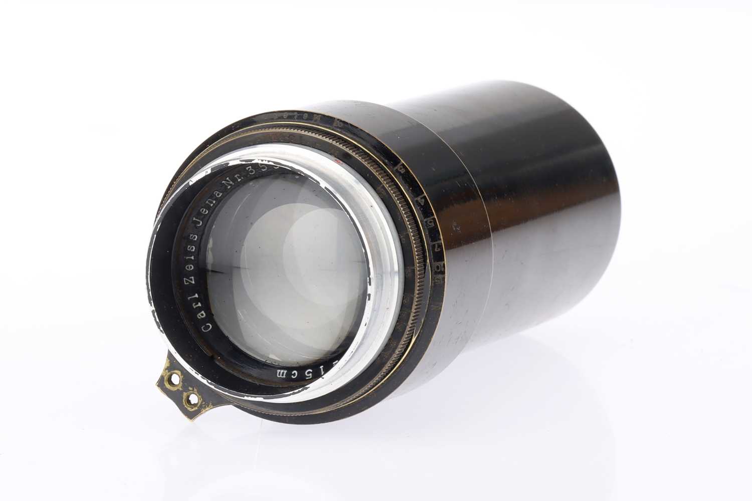 Carl Zeiss Jena Tessar 250mm f/4.5 Barrel Lens Carl Zeiss Jena Tessar 250mm f/4.5 Barrel Lens