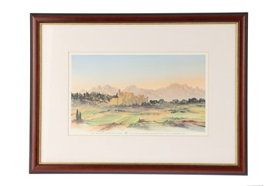 Lot 395 - HRH PRINCE OF WALES. View in South of France Limited Print