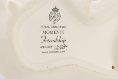 Lot 392 - A Royal Worcester Moments Friendship Ceramic