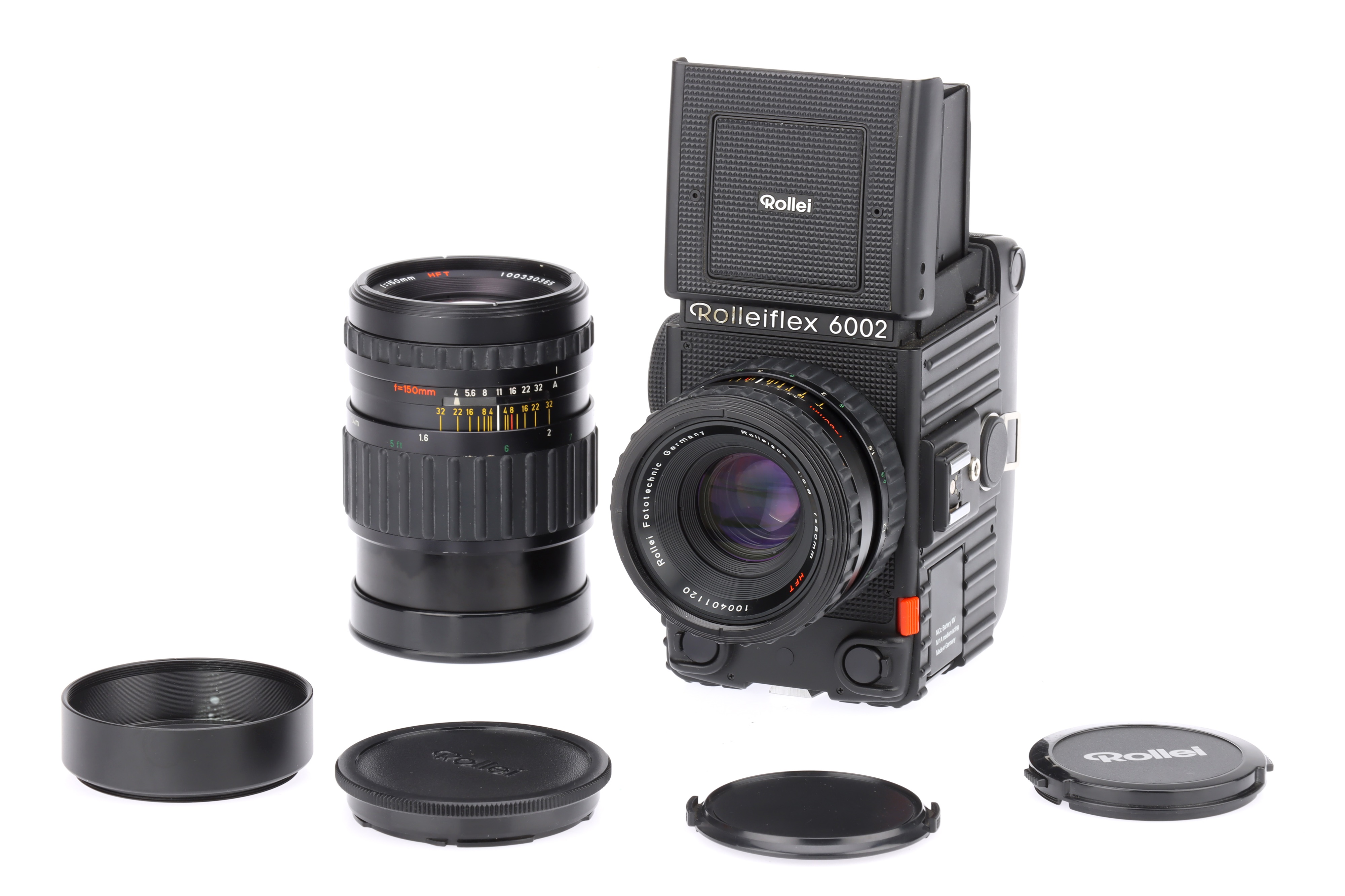 Rolli Radiography Camera Lot 692 - A Rollei Rolleiflex 6002 SLR Camera and