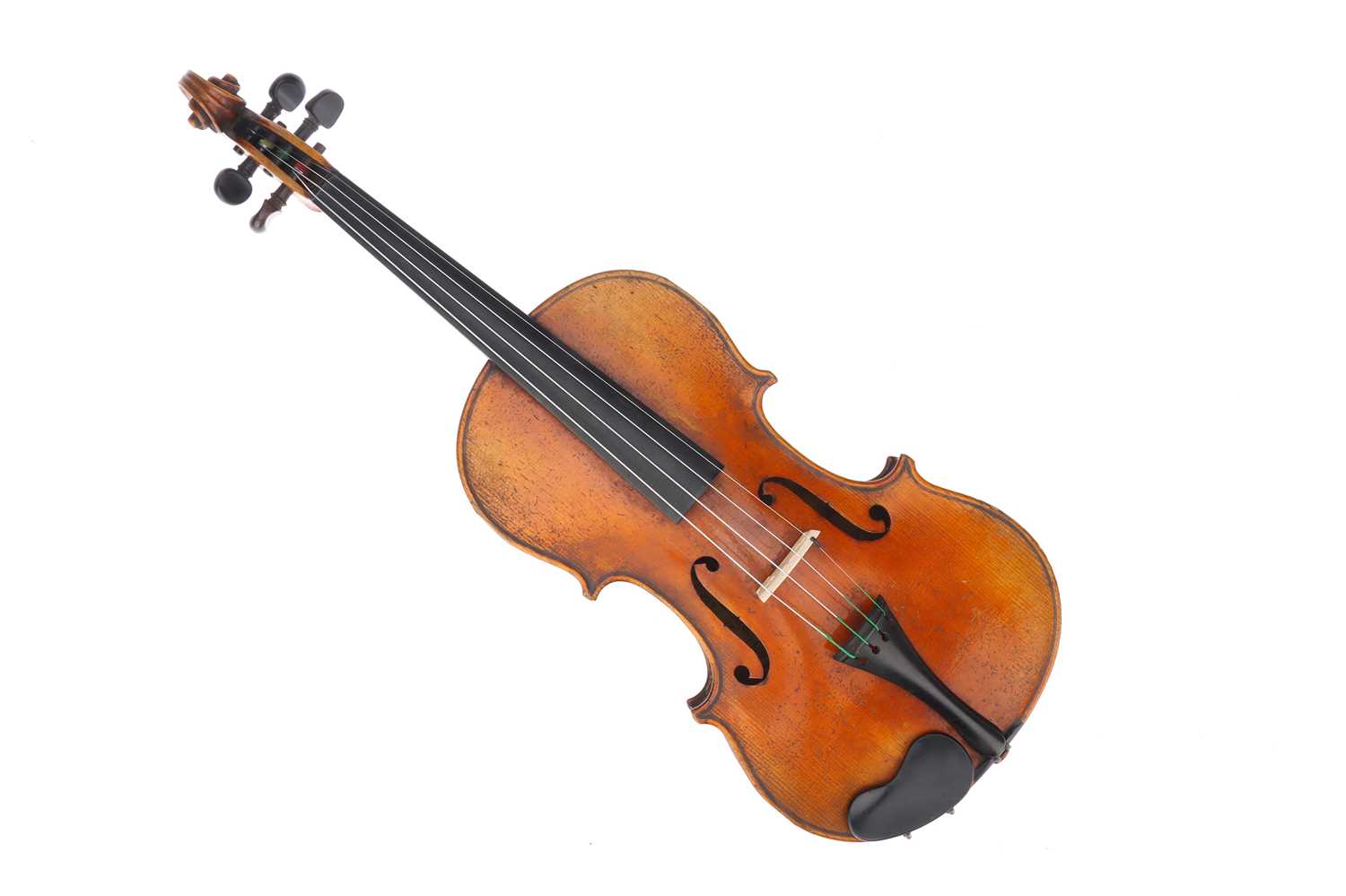 Gå tilbage succes Algebraisk Lot 2 - A Wolff Bros violin, with two piece back 36cm