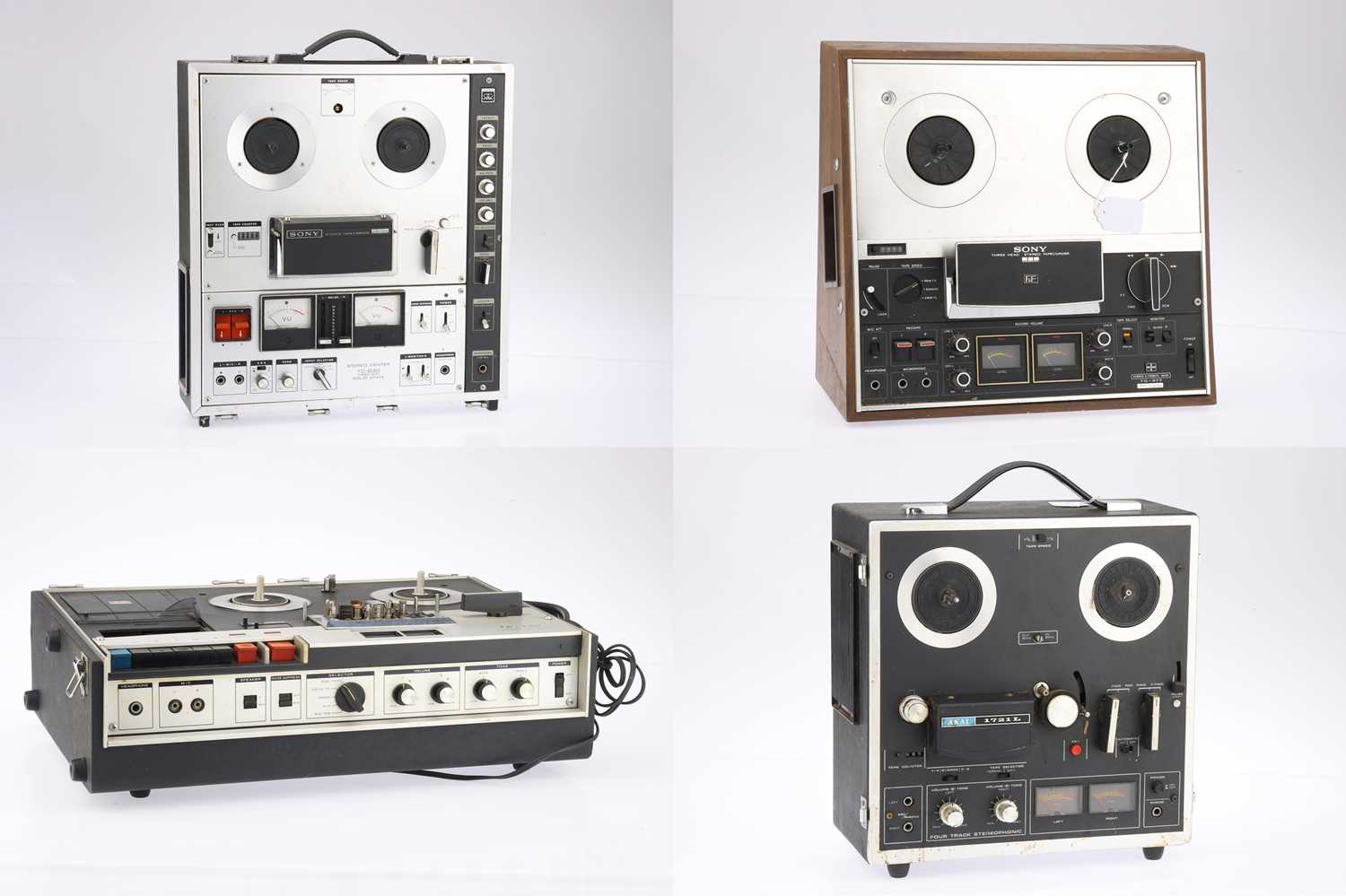Lot 465 - A Selection of Four Reel to Reel Players