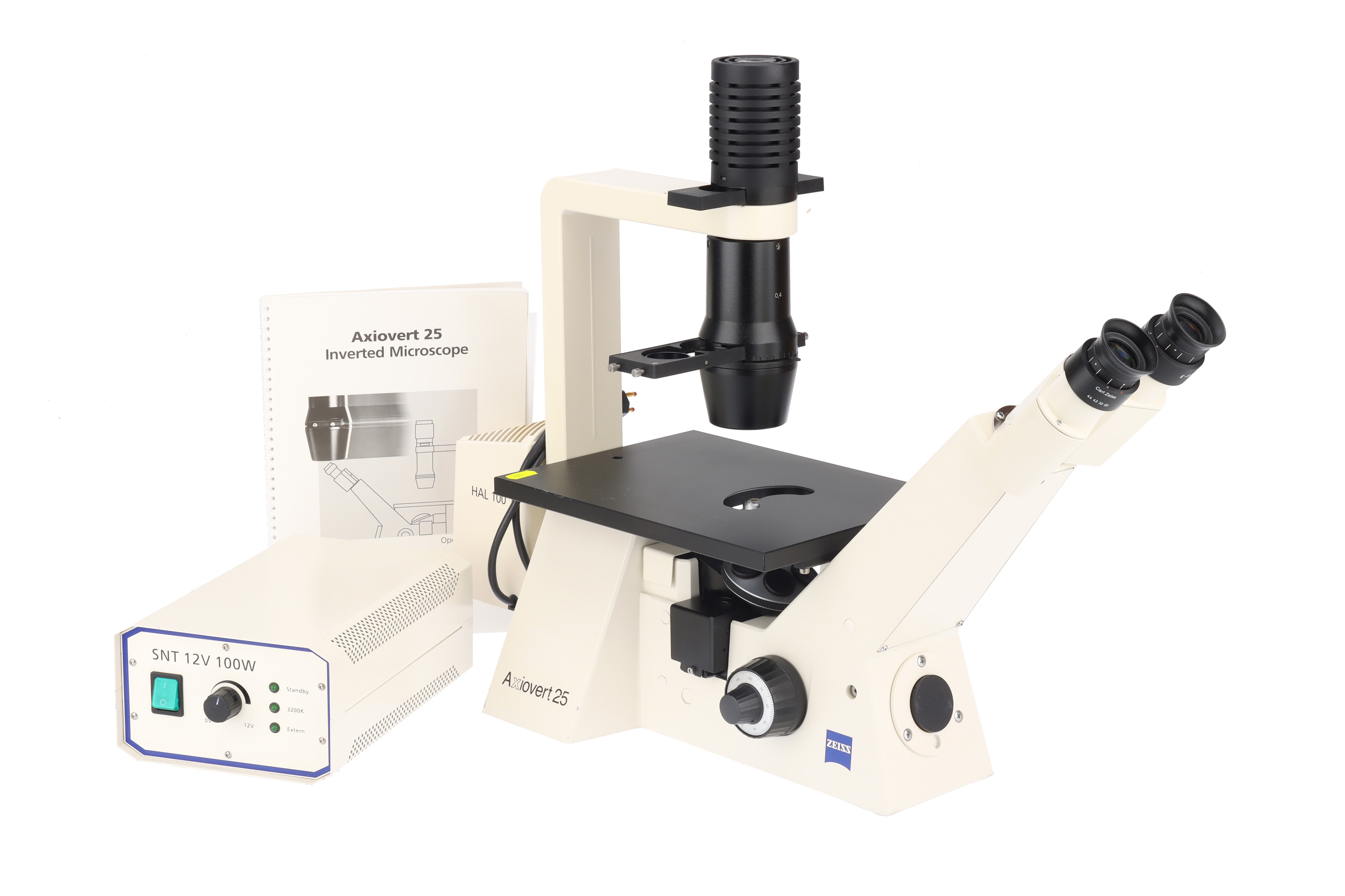 Lot 158 Zeiss Axiovert 25 Inverted Trinocular