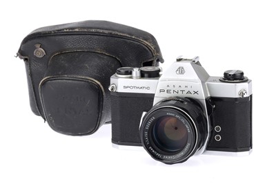 Lot 653 - A Pentax Spotmatic II 35mm SLR Camera