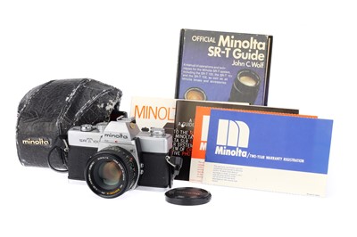 Lot 643 - A Minolta SRT 101 35mm SLR Camera