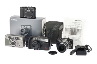 Lot 411 - A Selection of Compact Cameras