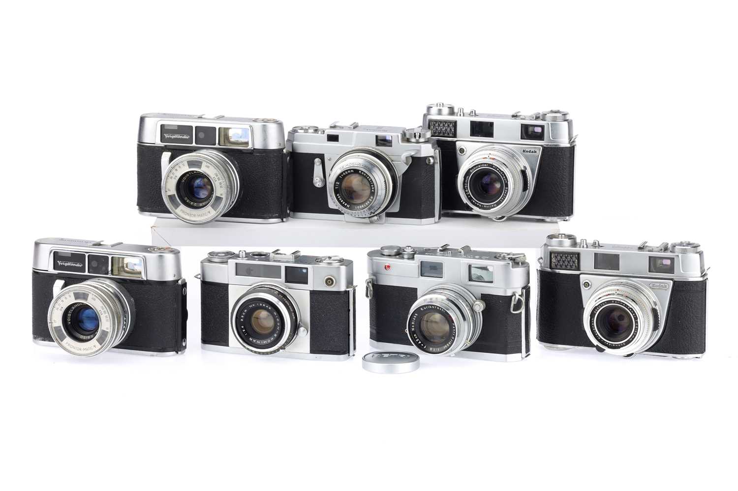 Lot 93 - A Selection of 35mm Rangefinder Cameras