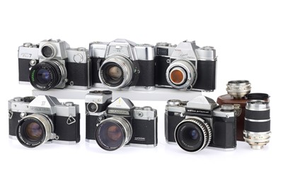 Lot 94 - A Selection of SLR 35mm Film Cameras