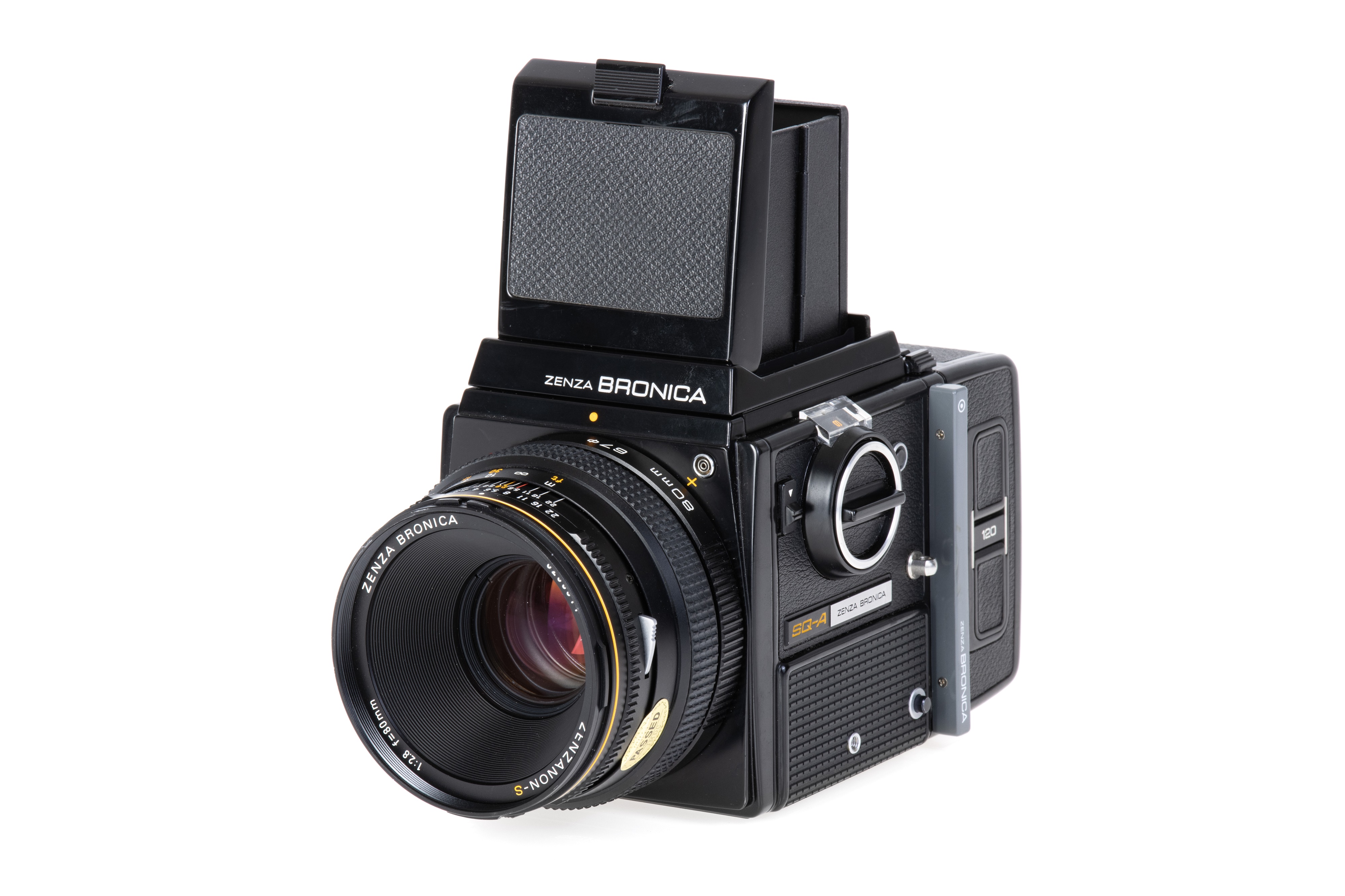 Lot 206 A Zenza Bronica SQA Medium Format Camera