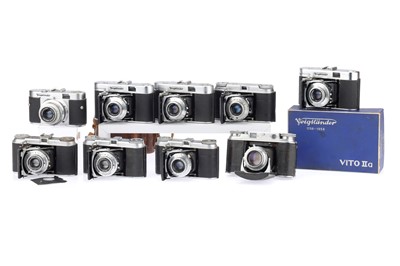 Lot 99 - A Selection of Voigtlander Vito 35mm Film Cameras