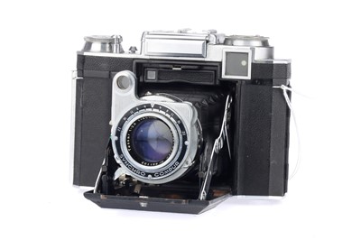 Lot 315 - A Zeiss Ikon Super Ikonta 533/16 Folding Rangefinder Camera