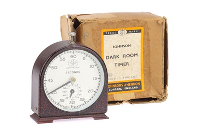 Lot 588 - A Johnson Darkroom Clockwork Timer