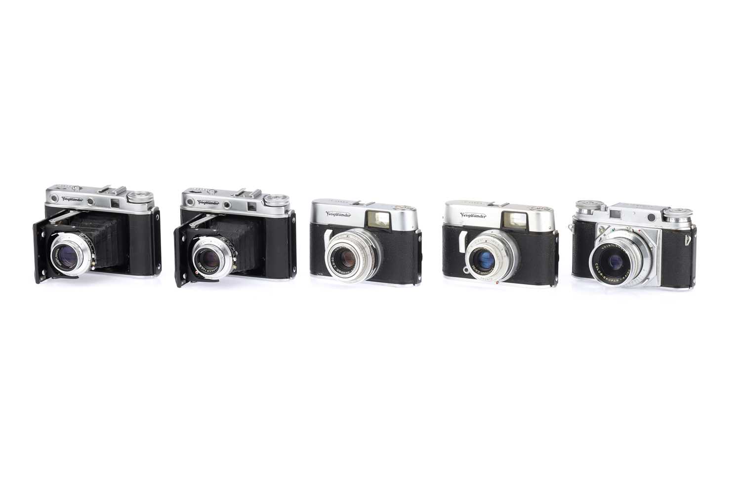 Lot 410 - A Selection of Voigtlander Cameras