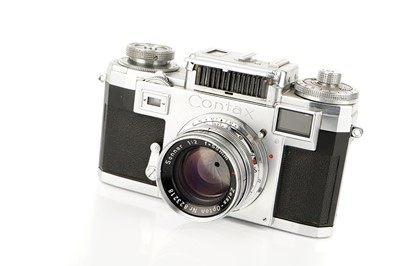 Lot 286 - A Zeiss Ikon Contax IIIa Rangefinder Camera