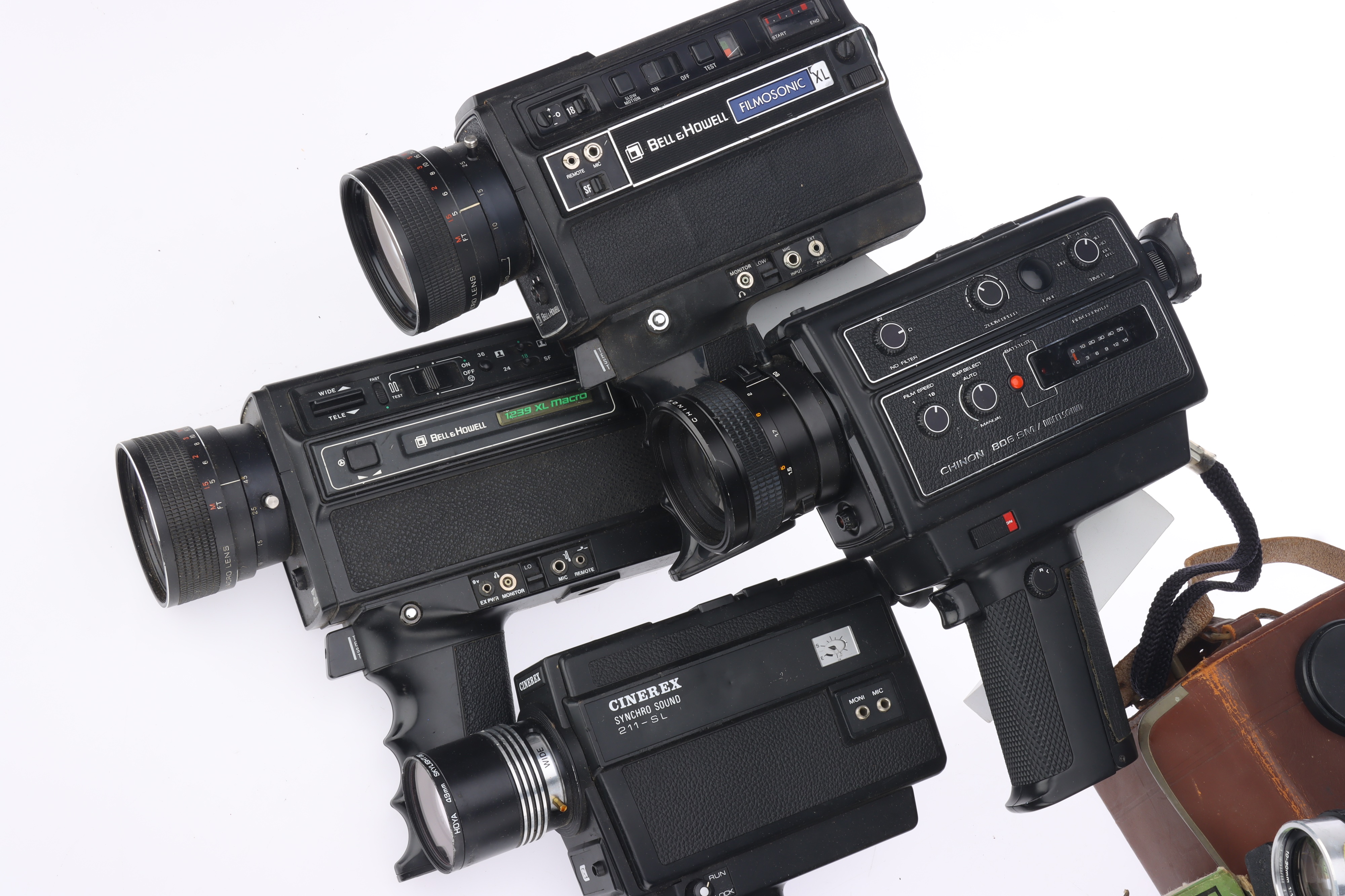 Lot 654 A Mixed Selection of Motion Picture Cameras,