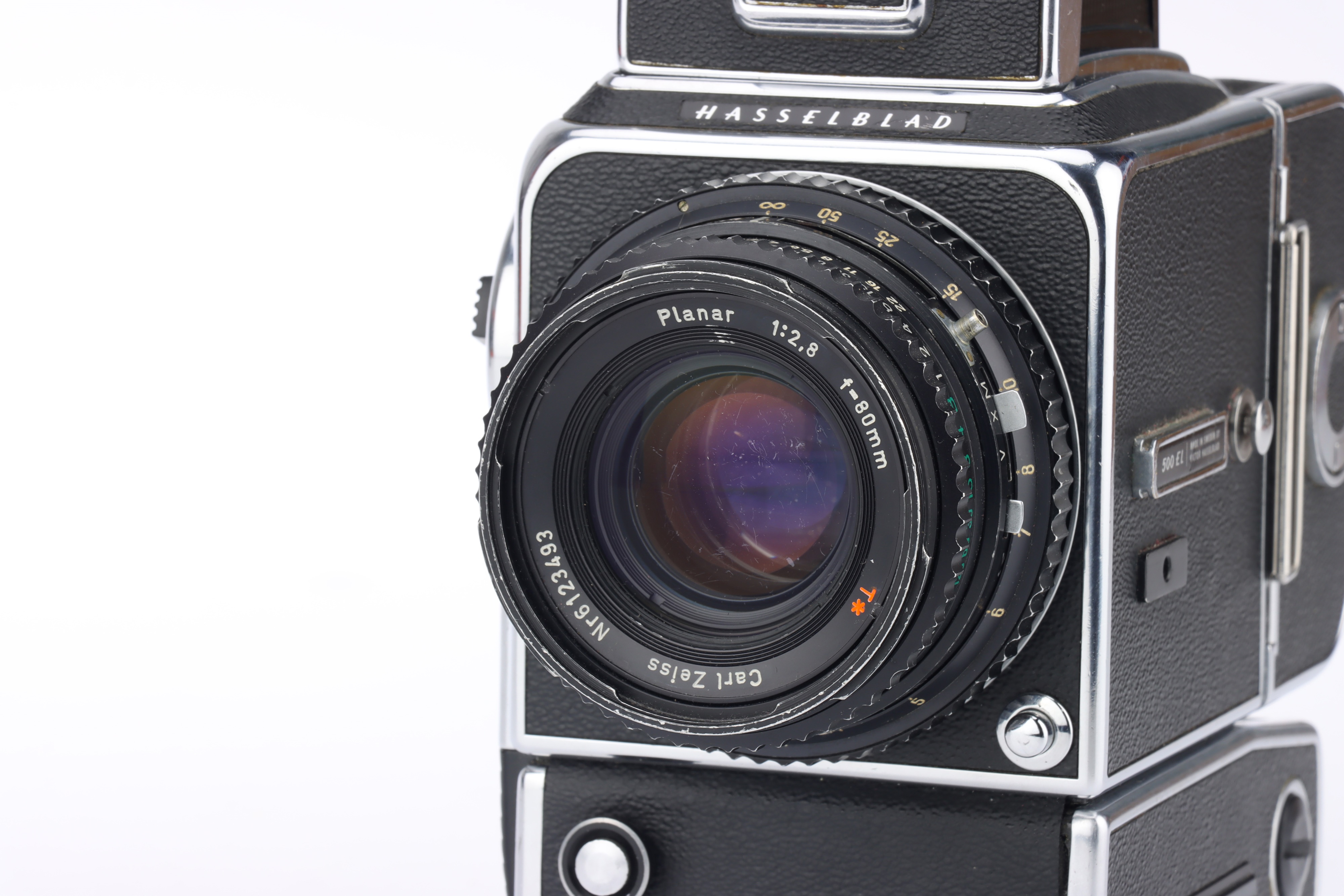 Lot 252 A Hasselblad 500EL Medium Format Film Camera,