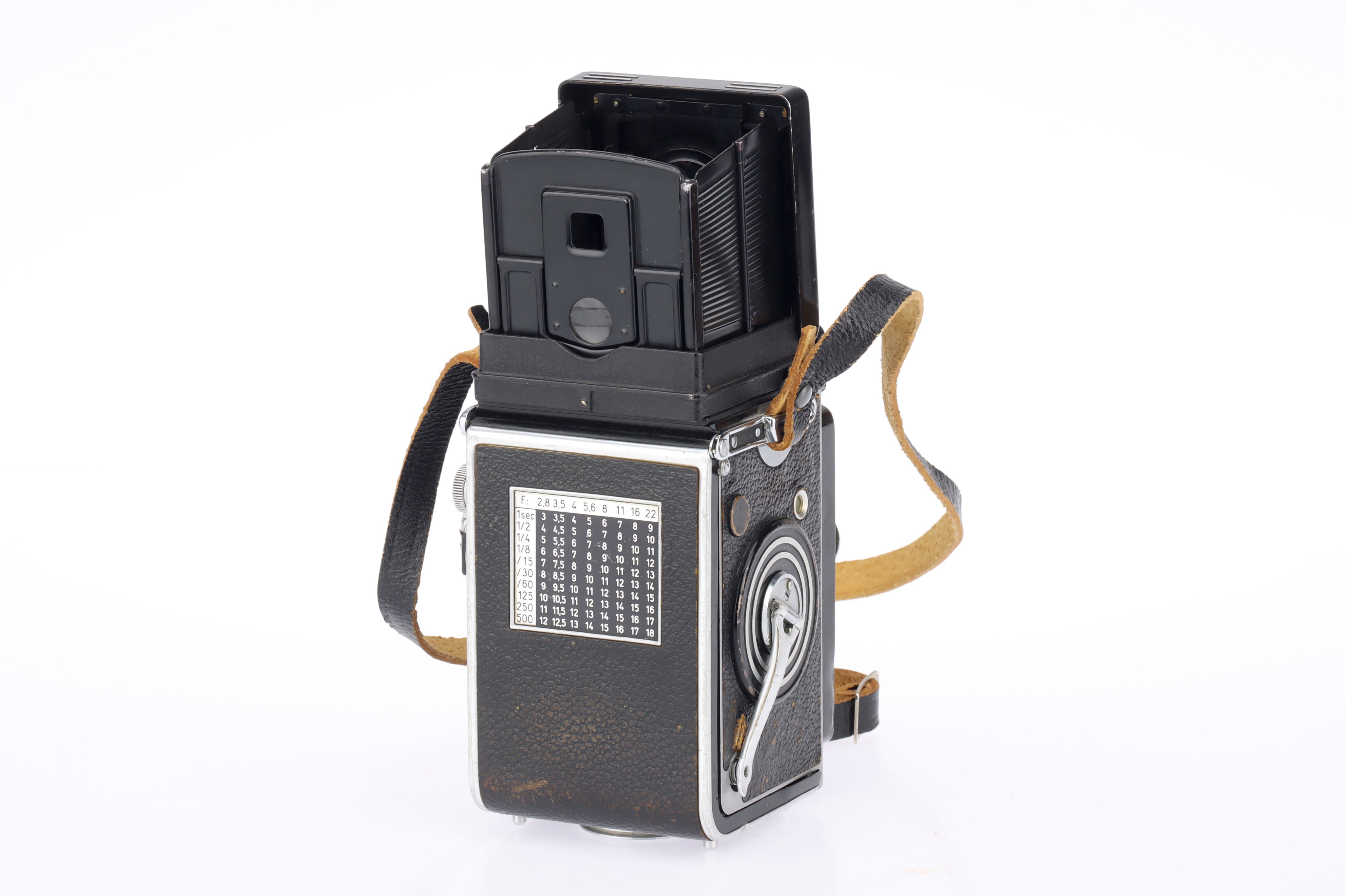 ETone Paraluce A Baionetta Bay II In Metallo Per Rolleiflex 3.5F, 3.5E, 3.5C – Colore Nero