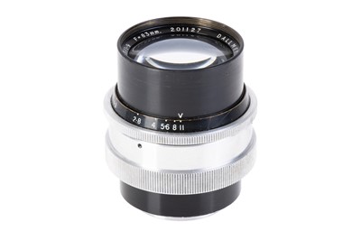 Lot 281 - A  J. H. Dallmeyer Super Six f/1.9 83mm Lens