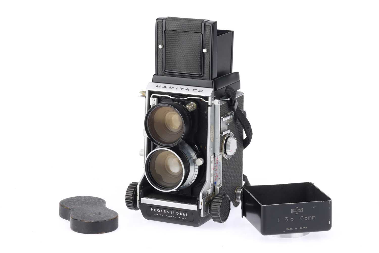 Lot 298 - A Mamiya C3 Professional Medium Format TLR Camera