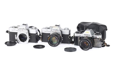 Lot 141 - Three 35mm SLR Cameras