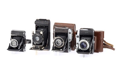 Lot 296 - A Selection of Folding Cameras