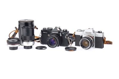 Lot 148 - A Selection of Topcon Cameras & Lenses