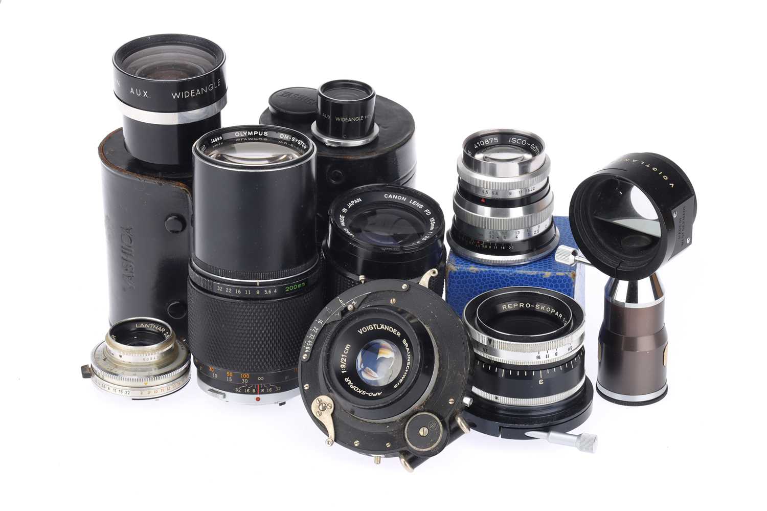 Lot 454 - A Mixed Selection of Lenses