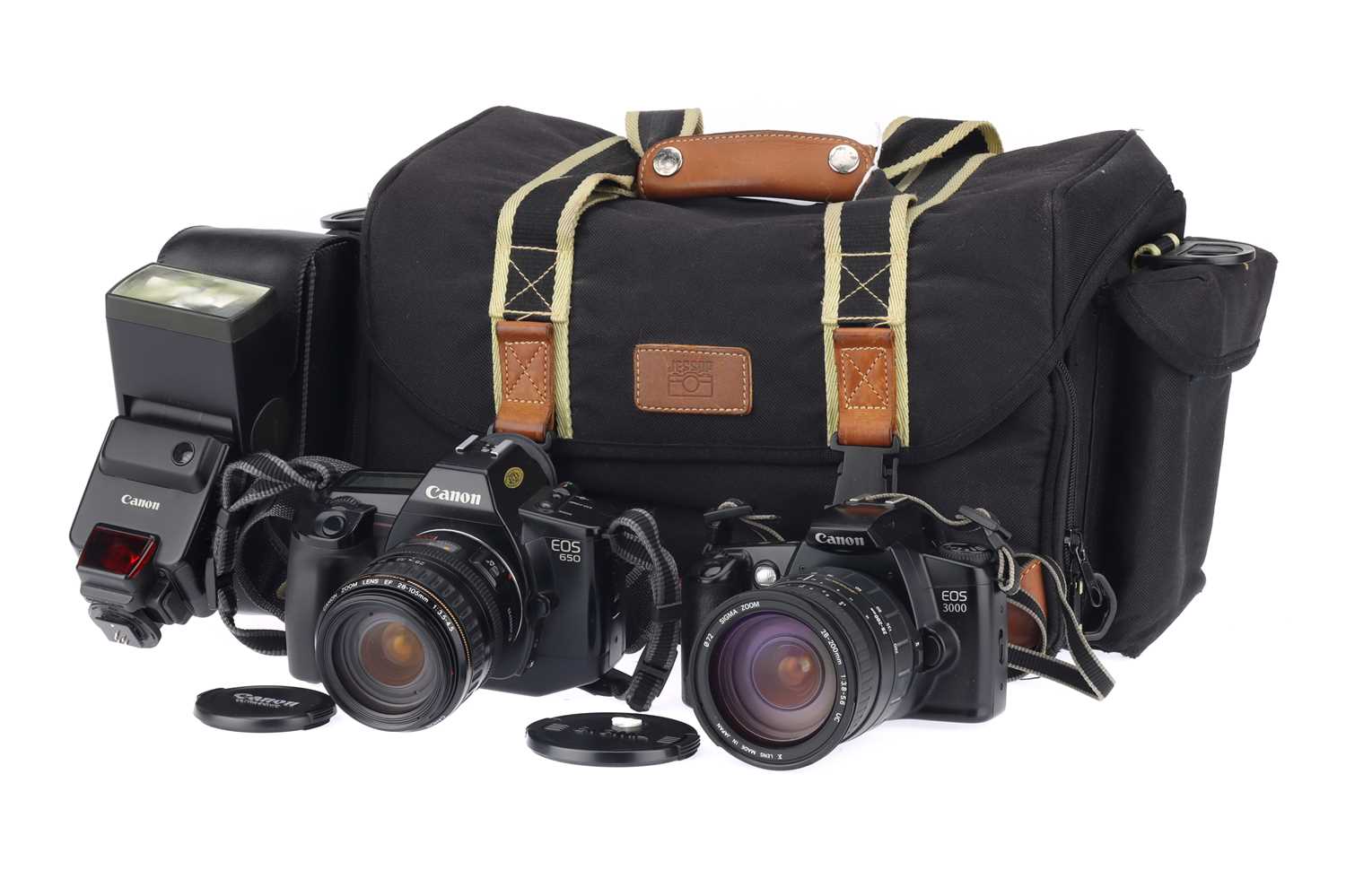 Lot 192 - A Selection of Canon 35mm SLR Cameras