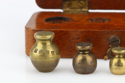 Lot 104 - 6 Small Sets of Weights