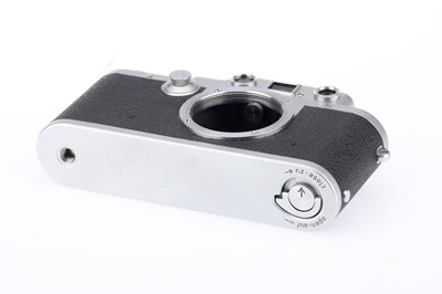 Lot 11 - A Leitz Wetzlar Leica IIIf Black Dial Rangefinder Body