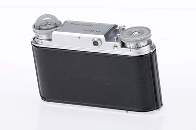 Lot 124 - A Voigtlander Vito III Folding Rangefinder 35mm Film Camera