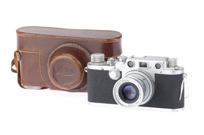 Lot 7 - A Leitz Wetzlar Leica IIIc Rangefinder Camera