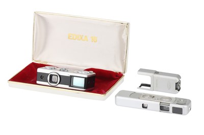 Lot 352 - A Minox B and a Wirgin Edixa Subminiature Cameras