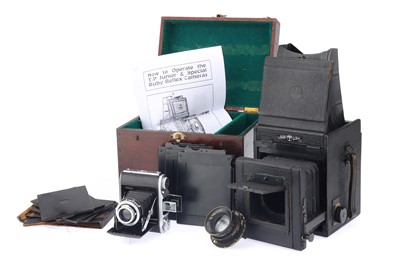 Lot 311 - A Thornton Pickard Ruby de Luxe Reflex Quarter Plate SLR Body